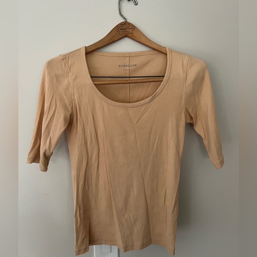 Everlane ribbed shirt - M